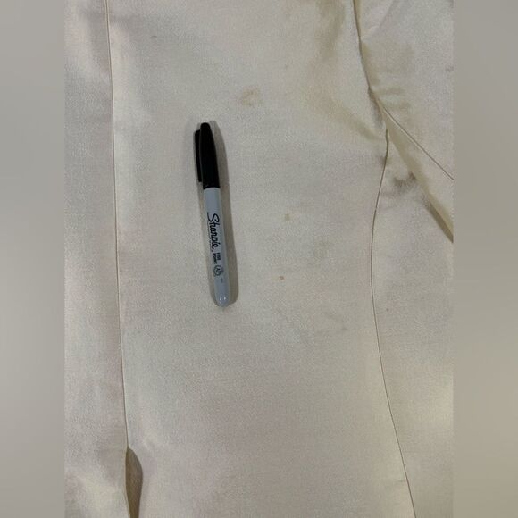 J Crew Collection Silk Tuxedo Black Cream Chic Formal Wedding Jacket 8 Skirt 6 - Picture 11 of 16